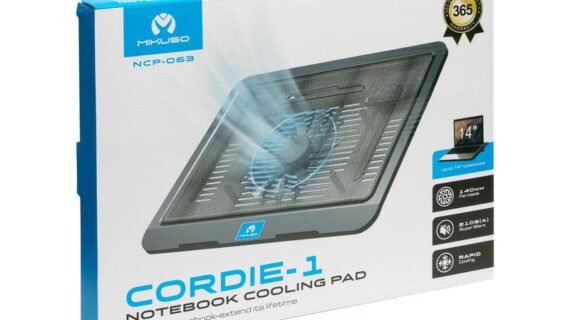 MIKUSO NCP-063 Cooling pad with 140mm fan led up to 15" \ black