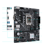 ASUS PRIME H610M-K D4 Intel motherboard with DDR4-up tp 14th gen - Image 2