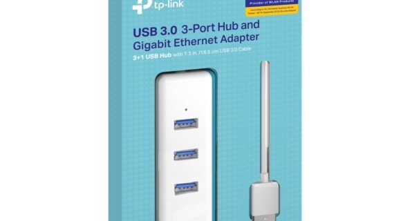 tp link USB 3.0 3-Port Hub & Gigabit Ethernet Adapter 2 in 1 USB Adapter-ue330