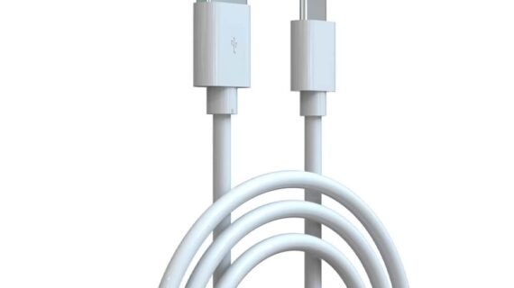 L'AVVENTO (MP355) USB-A to USB-C Super Charge Cable 1.5M - White