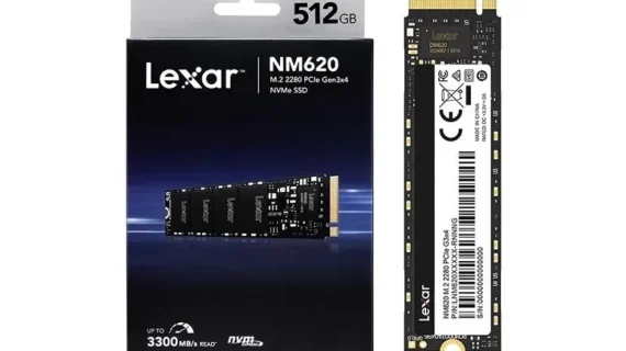 SSD Lexar 512GB NM620 M.2 2280 PCIe Gen3x4 NVMe