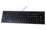 PINXU Office slim wired usb keyboard \ Black - Image 2