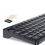 Ugreen MK006 Wireless Business Keyboard Mouse Combo with 4000 dpi mouse - Black - Image 3