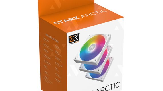 XIGMATIC STARZ ARCTIC KIT 3 ARGB FANS - with hub & remote control