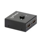 Manhattan 207850 Switch HDMI 4K bi-directional 2 Ports No Power Required - Black - Image 2