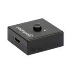 Manhattan 207850 Switch HDMI 4K bi-directional 2 Ports No Power Required - Black - Image 3