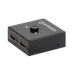 Manhattan 207850 Switch HDMI 4K bi-directional 2 Ports No Power Required - Black - Image 5