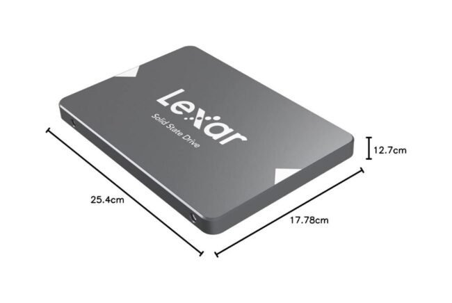 Lexar NS100 2.5-Inch SATA III 6GB/s Internal SSD, 512GB Capacity