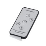 2B HDMI Switch 5 to 1 With Remote Control - Run 5 HDMI Devices in One Port - Black (CV868) - Image 2