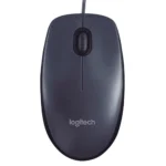 Logitech M90 Optical Wired Mouse - Black - Image 2