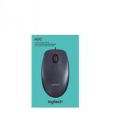 Logitech M90 Optical Wired Mouse - Black
