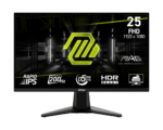 MSI MAG 255F E20\25" 1920 x 1080 (FHD)\Gaming Monitor,200Hz,Adaptive-Sync,hdmi,dp,0.5ms,Black