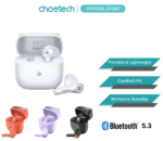 Choetech BH-T19 Wireless Earbuds - White - Image 2