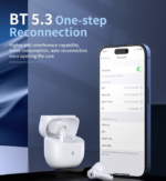 Choetech BH-T19 Wireless Earbuds - White - Image 5