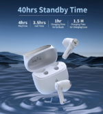 Choetech BH-T19 Wireless Earbuds - White - Image 6