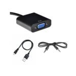 HDMI to VGA Converter with Power and Audio Output - Black (cv727) - Image 3
