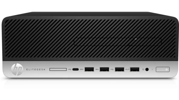 HP EliteDesk 705 G4 SFF USED PC/Ryzen 5 pro 2400g/8gb ram/128gb m.2 & 500gb hdd/Amd Radeon vga 11 1gb