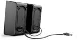 havit SK201 Gamenote computer gaming speakers with rgb dynamic led lights 3.5mm jack + usb for power source, Black - Image 5