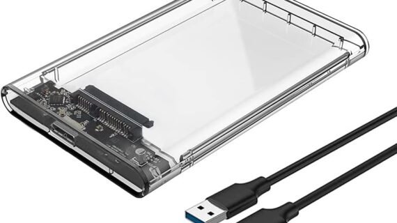 HDD RACK USB3.0/3.1 Enclosure 2.5in, Transparent