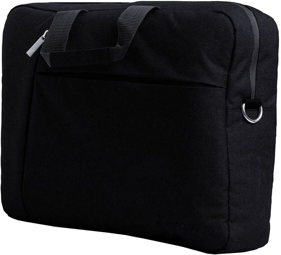 E-train (BG11B) Laptop Messenger Shoulder Bag up to 15.6in (Black)