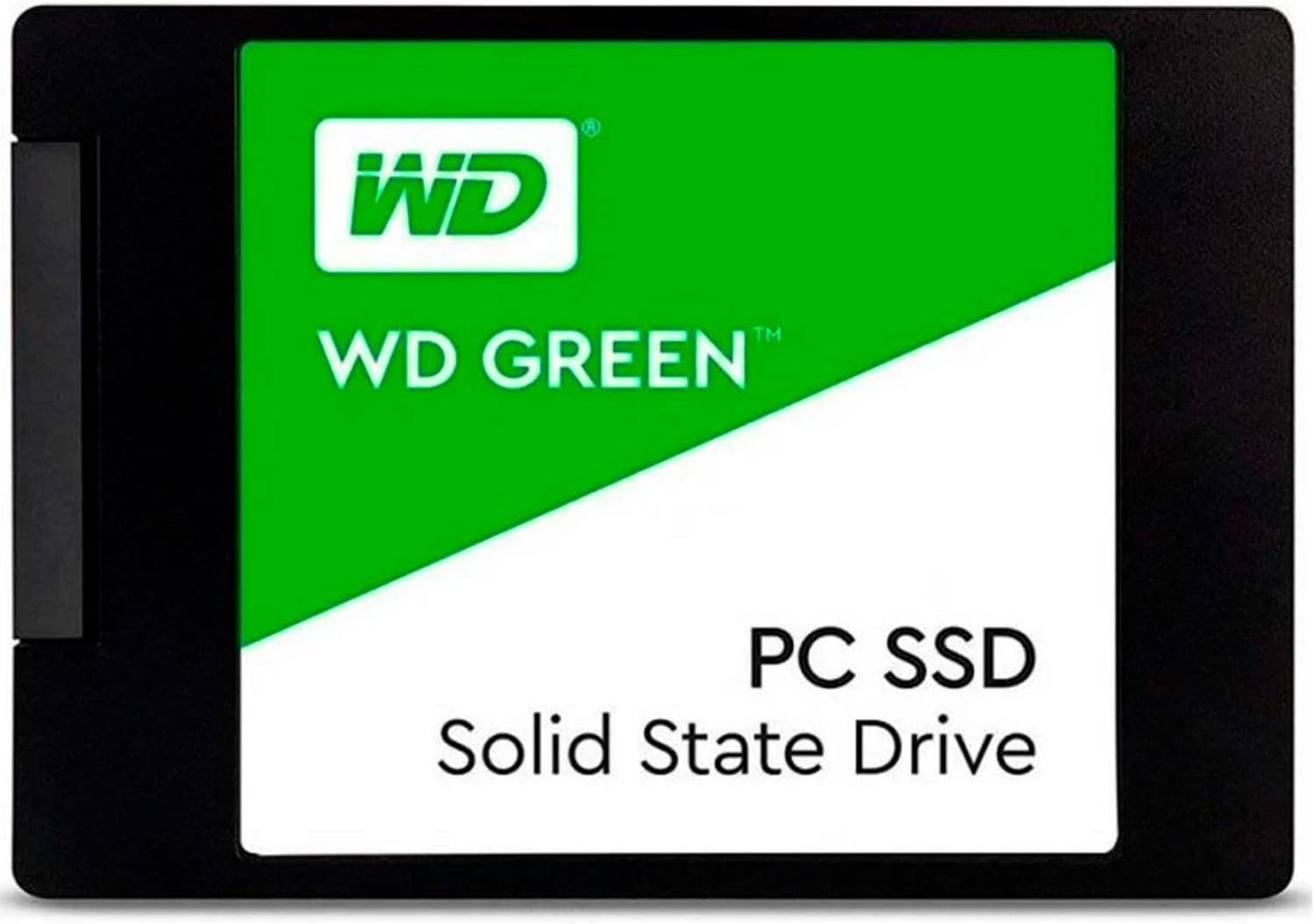 WD Green 480GB Internal PC SSD - SATA III 6 Gb/s, 2.5"/7mm - WDS480G2G0A