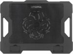 UTOPIA UC-300 Laptop Cooling Fan, 14 cm Fan with LED Light, Dual USB Ports, 5 Height Levels, Compatible with Devices up to 17" - Image 2