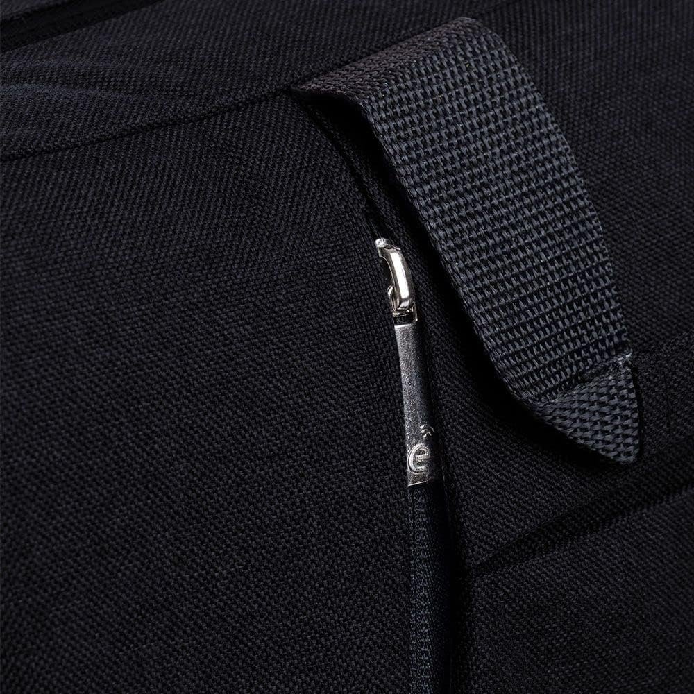 E-train (BG11B) Laptop Messenger Shoulder Bag up to 15.6in (Black)