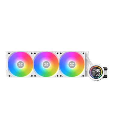 Xigmatek LK 360 Argb Aio Digital Segment LCD Liquid Cpu Cooler\WHITE