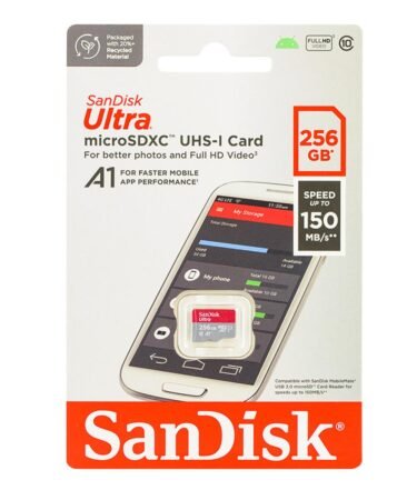 SanDisk Ultra microSD - 256GB up to 150mbs