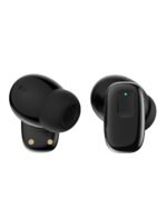 Etrain joy 2 True Wireless Earbuds With Fabric Charging Case - Black (Hpa0b)