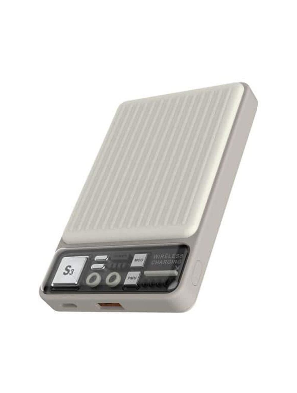 DEVIA Extreme Speed Series 22.5W Magnetic Wireless Power Bank 10000mAh S28 - Ivory