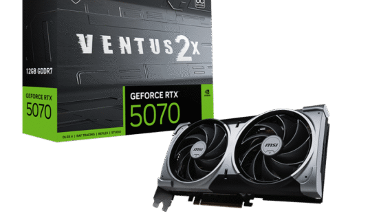 MSI GeForce RTX 5070 12G DDR7 VENTUS 2X OC