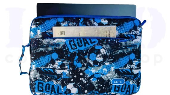 ELITE (gs 60) Fabric Pocket Sleeve With Zipper Pocket For Laptop And Tablets 14 Inch – Colorfull