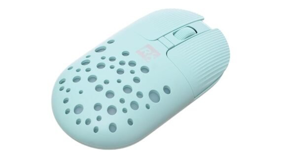 R8 1717 Wireless Mouse - SILENT RECHARGBLE (BLUE-PINK)