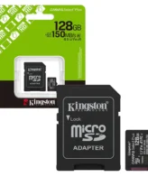 Kingston Canvas Select Plus Gen3 MicroSDXC Card with Adapter UHS-I Class 10 150MB/s - 128GB