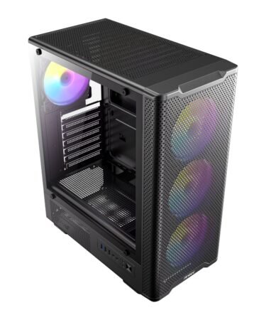 Antec VX310 ARGB ATX Gaming Chassis - black