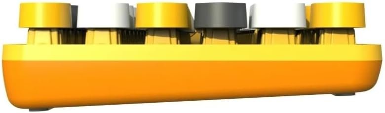 JEDEL WS682 Dual Mode Combo (Bluetooth & Wireless) Silent Keyboard & Mouse (Share USB Receiver) - Multi Devices up 3 - AR/EN Pop Retro Keys –1600DPI – Support Android & Win