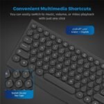 PHILIPS (c323) Wireless Keyboard and Mouse Combo SPT6323/00 (Black) - Image 5