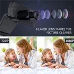 Webcam 1080P for PC Full HD USB Web Camera with Microphone Noise-Cancelling Mics, Auto Light Correction PC Camera Plug&Play Streaming Web cam for Conference Calling Gaming Study - Image 3