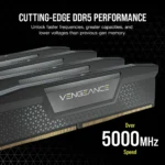 CORSAIR VENGEANCE 32GB (2x16GB) DDR5 DRAM 6000MT/s CL36 Memory Kit — Black - Image 2