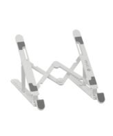 Devia (St336) Kintone Series Multi-function Folding Stand For Tablet & Laptop - White