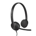 Logitech USB Headset H340 with noise canceling - Black - Image 2