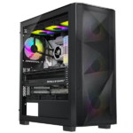 XANDER VELOX FLOW 4 argb fan e-atx gaming case -black