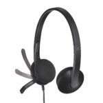 Logitech USB Headset H340 with noise canceling - Black - Image 5
