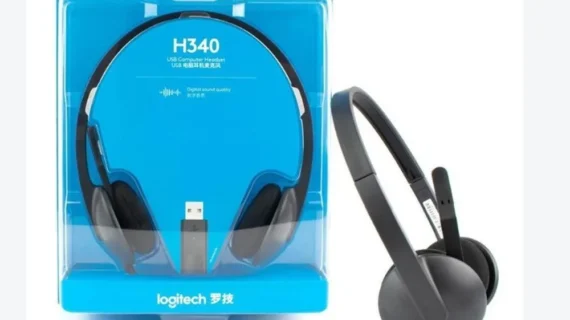 Logitech USB Headset H340 with noise canceling - Black